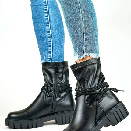 Chic Eco-Suede Ankle Booties for Cozy Comfort - Très Elite