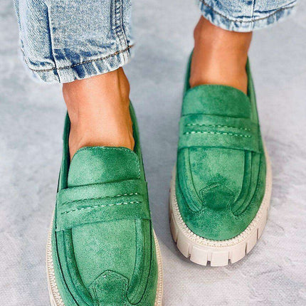 Chic Eco-Suede Moccasins - Model 179906 - Très Elite