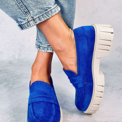 Chic Eco-Suede Moccasins - Model 179907 - Très Elite