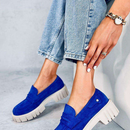 Chic Eco-Suede Moccasins - Model 179907 - Très Elite