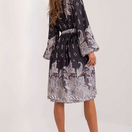 Chic Elegance Midi Cocktail Dress - Très Elite