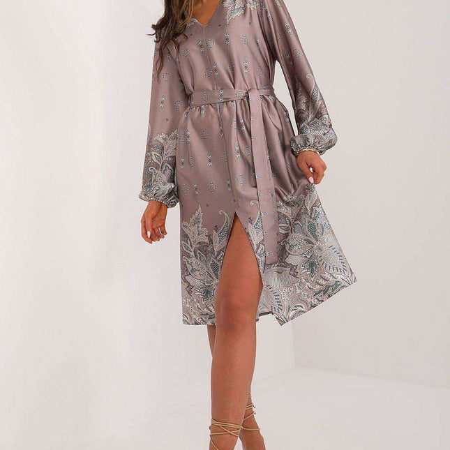 Chic Elegance Midi Cocktail Dress