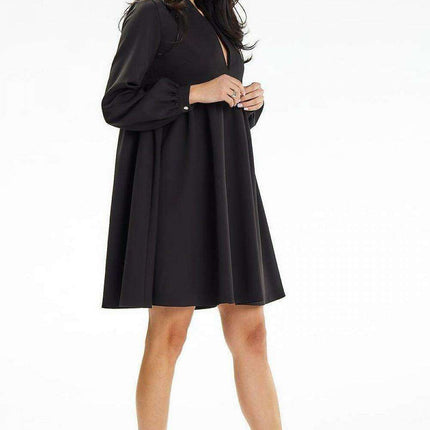 Chic Elegance: Stand-Up Collar Mini Dress for Any Occasion - Très Elite