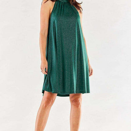 Chic Embellished Flutter Sleeve Evening Gown - Très Elite