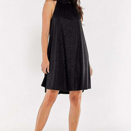 Chic Embellished Flutter Sleeve Evening Gown - Très Elite