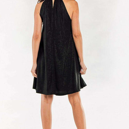 Chic Embellished Flutter Sleeve Evening Gown - Très Elite