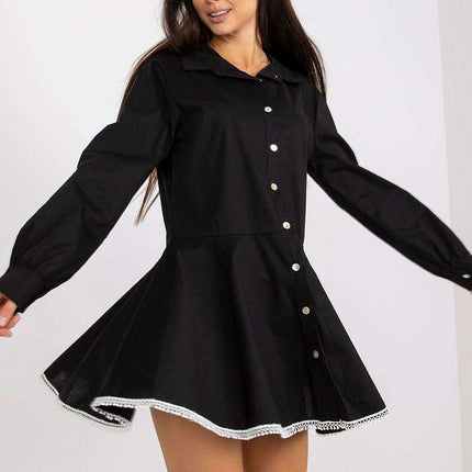 Chic Emery A-Line Dress Daydress Italy Moda European Style - Très Elite