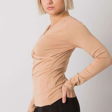 Chic Envelope Front Blouse - Très Elite