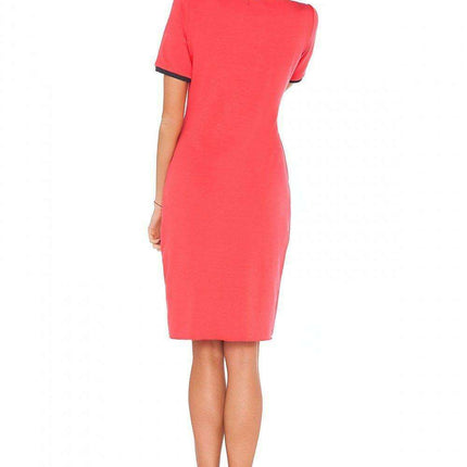 Chic Envelope Front Knit Dress - Très Elite