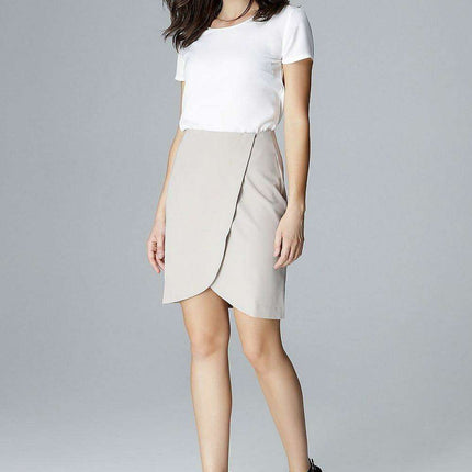 Chic Envelope Mini Skirt - Très Elite