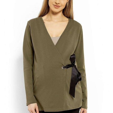 Chic Envelope Neck Cotton Top - Très Elite