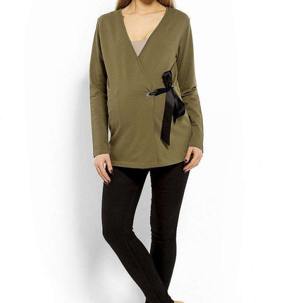 Chic Envelope Neck Cotton Top - Très Elite