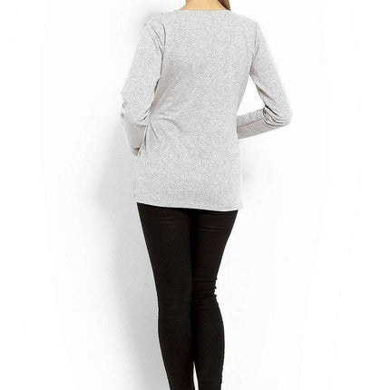 Chic Envelope Neck Cotton Top - Très Elite