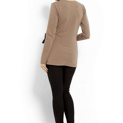 Chic Envelope Neck Cotton Top - Très Elite