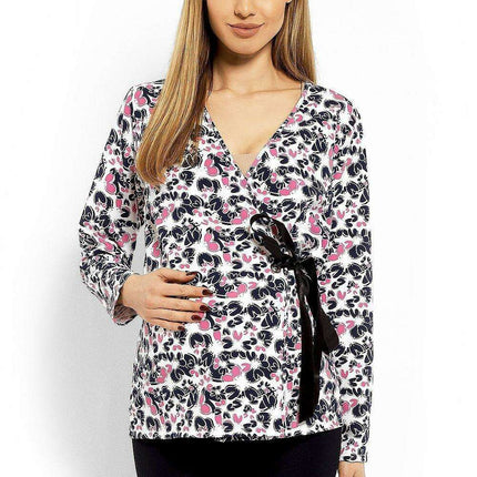 Chic Envelope Neck Cotton Top - Très Elite
