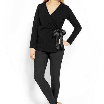 Chic Envelope Neck Cotton Top - Très Elite