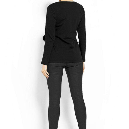 Chic Envelope Neck Cotton Top - Très Elite