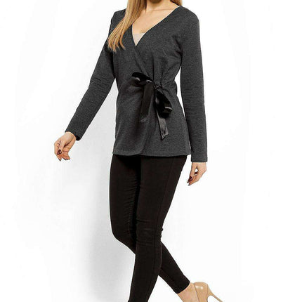 Chic Envelope Neck Cotton Top - Très Elite