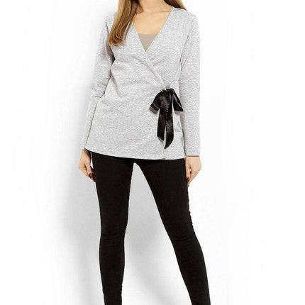 Chic Envelope Neck Cotton Top - Très Elite