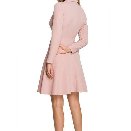 Chic Envelope Neck Flare Dress - Très Elite