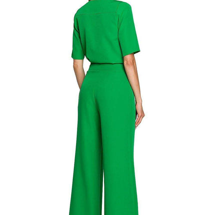 Chic Envelope Trouser Ensemble - Très Elite