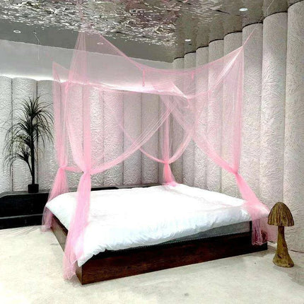 Chic European-Style Spacious Four-Door Mosquito Netting Set - Très Elite
