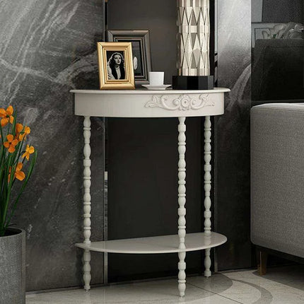 Chic European Wooden Console Table - Stylish Accent for Home Entryways- Très Elite- Très Elite