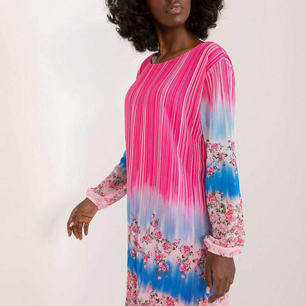 Chic Everyday Dress From Italy Moda Vibrant Versatile - Très Elite