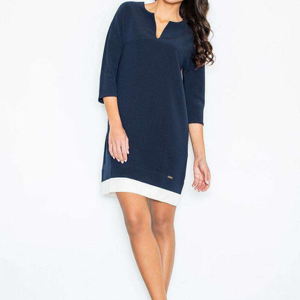 Chic Everyday Dress with Timeless Elegance - Figl Model 44239 - Très Elite