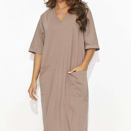 Chic Everyday Heartline Maxi Dress - Très Elite