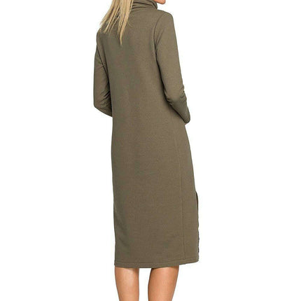 Chic Everyday Knit Midi Dress for Effortless Style - Très Elite