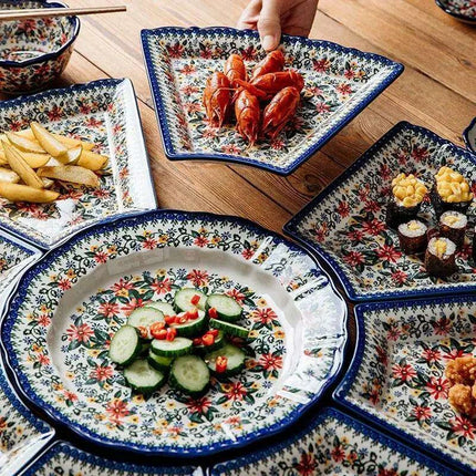 Chic Fan-Design Dining Set for Unforgettable Gatherings - Très Elite