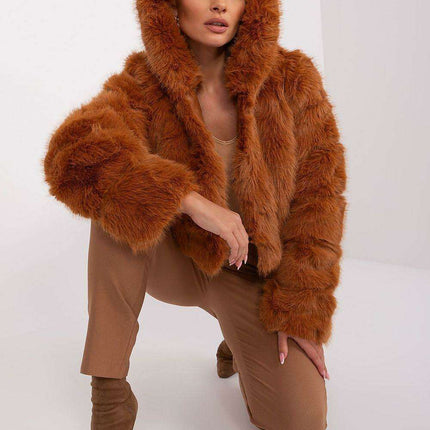 Chic Faux-Fur Women's Transition Coat - Très Elite