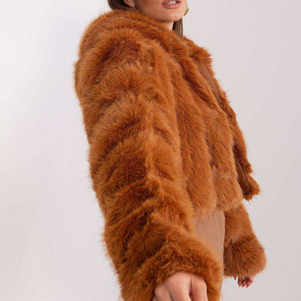 Chic Faux-Fur Women's Transition Coat - Très Elite