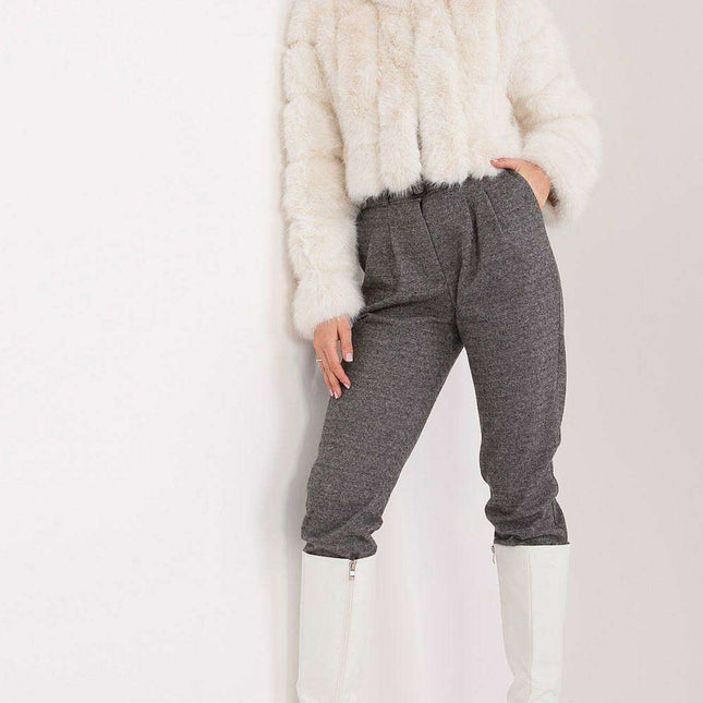Chic Faux-Fur Women's Transition Coat