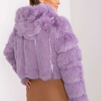 Chic Faux-Fur Women's Transition Coat - Très Elite