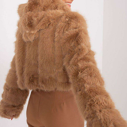 Chic Faux-Fur Women's Transition Coat - Très Elite