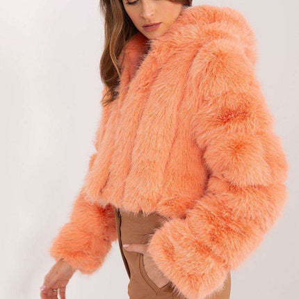 Chic Faux-Fur Women's Transition Coat - Très Elite