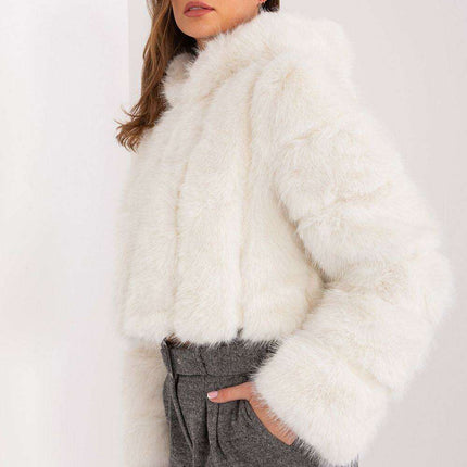 Chic Faux-Fur Women's Transition Coat - Très Elite
