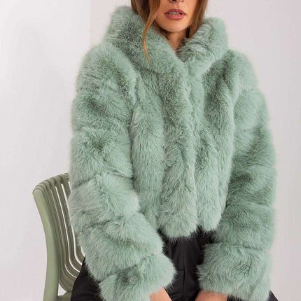 Chic Faux-Fur Women's Transition Coat - Très Elite
