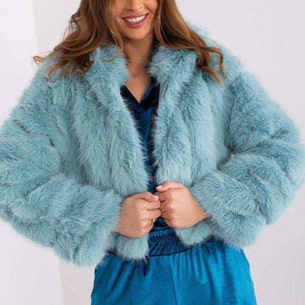 Chic Faux-Fur Women's Transition Coat