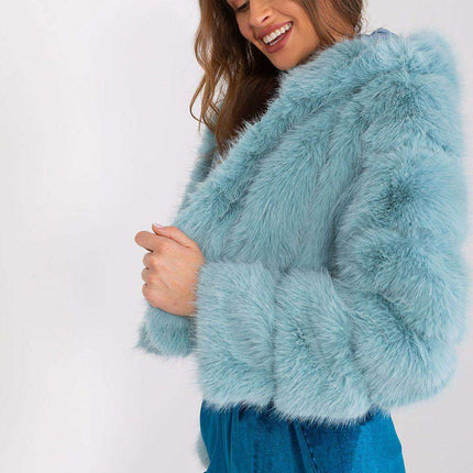 Chic Faux-Fur Women's Transition Coat - Très Elite