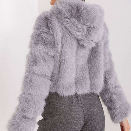 Chic Faux-Fur Women's Transition Coat - Très Elite