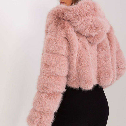 Chic Faux-Fur Women's Transition Coat - Très Elite