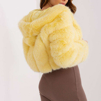 Chic Faux-Fur Women's Transition Coat - Très Elite