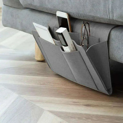 Chic Felt Wall Organizer - Stylish Non-Slip Storage Solution for Bedside Essentials - Très Elite- Très Elite