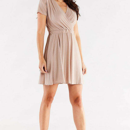 Chic Flare Sleeve Evening Dress - Très Elite