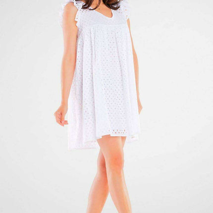 Chic Flared Lace Daydress - Très Elite
