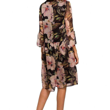 Chic Floral Chiffon Daydress - Très Elite