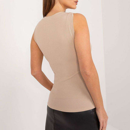 Chic Floral Embellished Sleeveless Blouse Lightweight - Très Elite